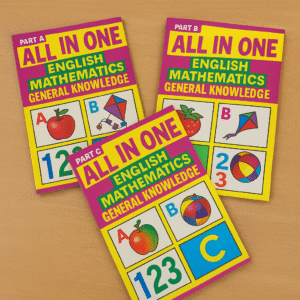 RAJA All-In-One Activity & Learning Book for Kids – Bilingual Educational Workbook (English & Hindi)