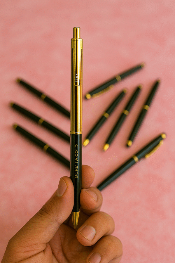 Linc Signetta Gold Ball Pen – Premium Smooth Writing Pen - Image 3