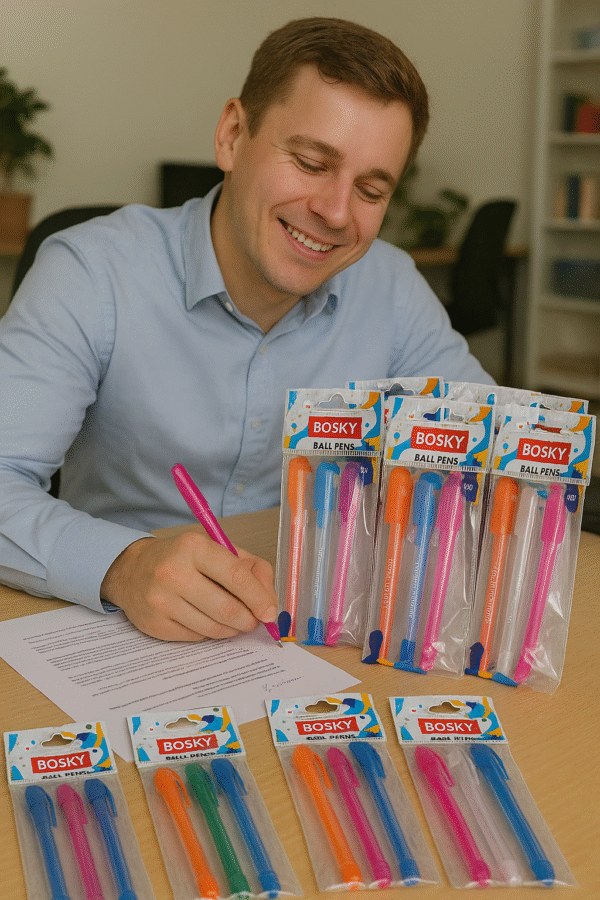 Bosky Ball Pen – Smooth, Reliable & Everyday Ready - Image 2