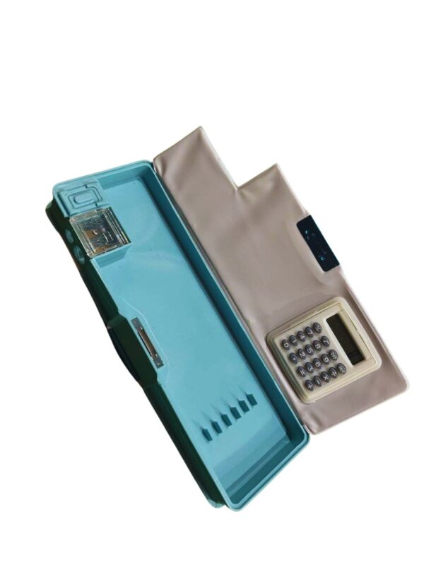 Multifunctional Pencil Box with Calculator – Smart Storage for Students - Image 5