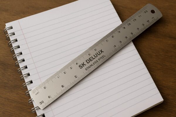 S.K Deluxe Stainless Steel Scale 30cm – Precision Measuring with Premium Durability - Image 3