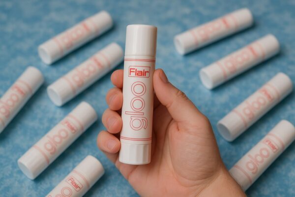 Flair Gloo Glue Stick – Non-Toxic, Smooth Application Adhesive for Paper & Crafts - Pack of 4 - Image 3