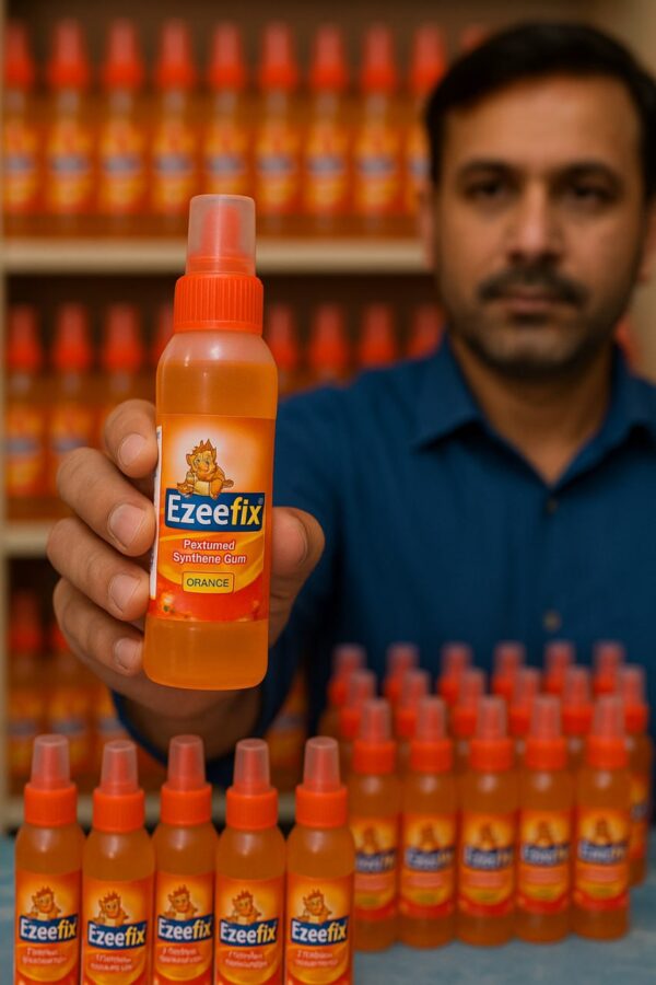 EzeeFix Perfumed Synthetic Gum – Orange Fragrance | Smooth & Strong Adhesive for Paper & Craft - Pack of 10 - Image 5