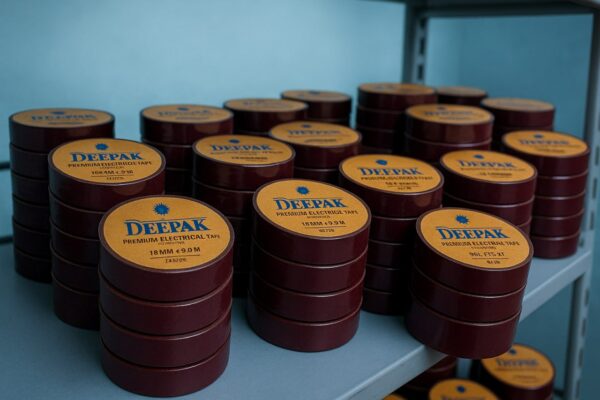 DEEPIKA PVC Self Adhesive Electrical Insulation Tape – High Voltage Resistant, Flame Retardant - Pack of 10 - Image 2