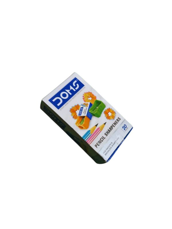 DOMS Pencil Sharpener – Smooth & Precise Sharpening, Compact & Durable