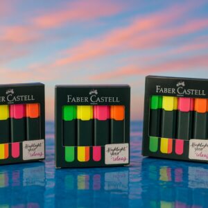 Faber-Castell Colour Highlighter – Bright, Smooth & Smudge-Free