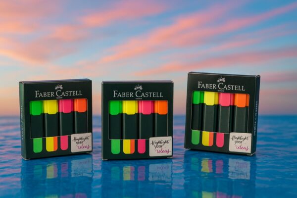 Faber-Castell Colour Highlighter – Bright, Smooth & Smudge-Free