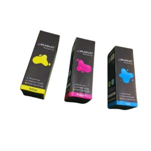 Splashjet Premium Ink – CMY Pack (Cyan, Magenta, Yellow) – Vibrant, Printhead Friendly, Printer-Specific - CMY Color
