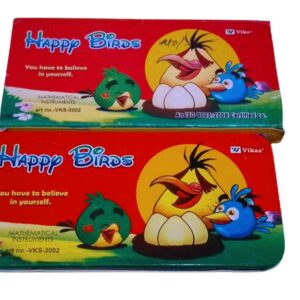 Vikas Happy Bird Mathematical Instrument Box – Complete Geometry Set for Students