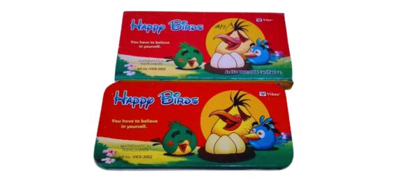 Vikas Happy Bird Mathematical Instrument Box – Complete Geometry Set for Students