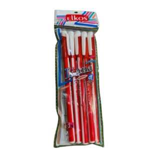 Elkos Liana Ball Pen – Smooth Writing, Stylish Design, Long-Lasting Ink (Pack of 5)