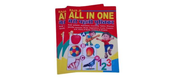RAJA JI - All In One मेरी पहली पुस्तक – Early Learning Book for Kids
