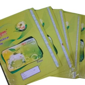 Sangam Practical File – Hard Cover (Without Pages) for School & College Use - Pack of 6
