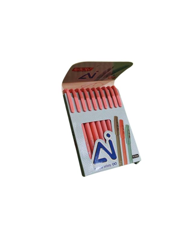 RITON Achieve Infinity Ballpoint Pen – Smooth Writing with Jumbo Refill, Premium Look & Long Ink Life