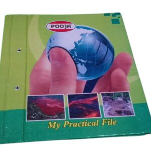 POOJA Practical File – Hard Cover (Without Pages) for School & College Use - Pack of 6