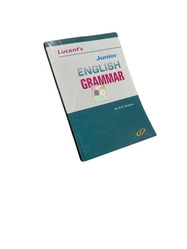 Lucent's Junior English Grammar – Foundation Grammar Book by Dr. R.K. Sharma