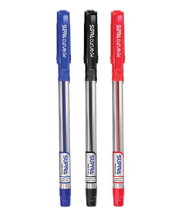 Supra Curve Gel Colour Pen – Smooth Glide, Vibrant Style