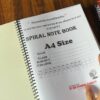 Spiral A4 Size Notebooks